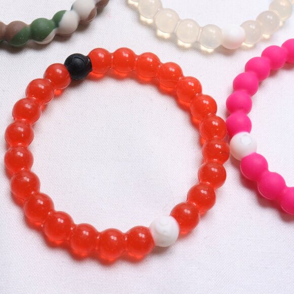 Lot of 5 Different Lokai Silicone Bracelets - Picture 5 of 6